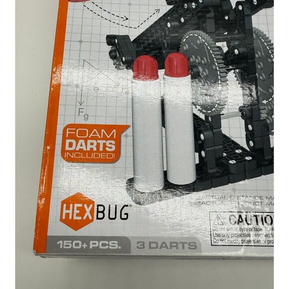 HEXBUG VEX Robotics Crossbow Shoots 15‎ Feet Alternate Builds Foam Darts NEW - Picture 6 of 7